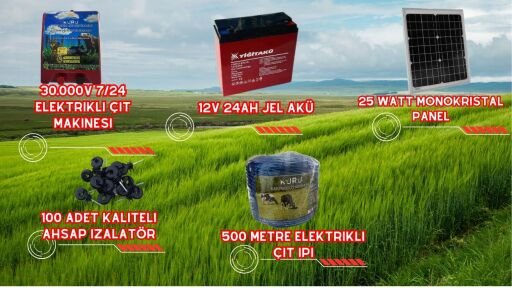 ELEKTRİKLİ ÇİT PAKETLERİ