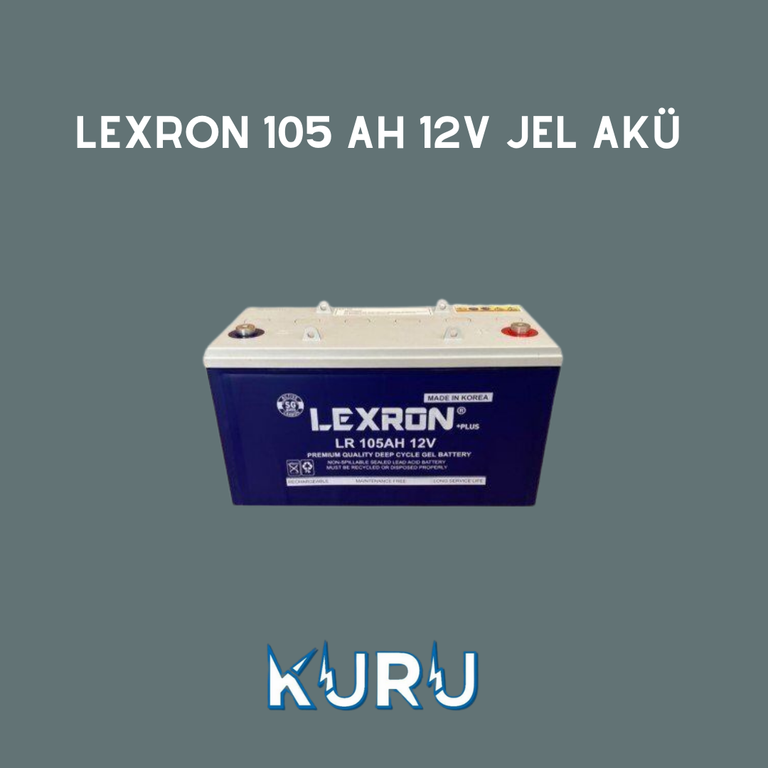 Lexron 105AH Jel Akü Lexron