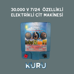 30.000 V 7/24 ÇALISMA ELEKTRİKLİ ÇİT MAKİNESİ