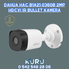 Dahua HAC-B1A21-0360B 2mp Hdcvı Ir Bullet Kamera