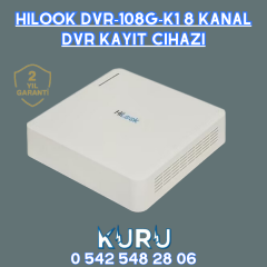 HiLook DVR-108G-K1 8 Kanal  DVR Kayıt Cihazı