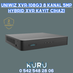 Uniwiz XVR-108G3 8 Kanal 5mp Hybrid Xvr Kayıt Cihazı