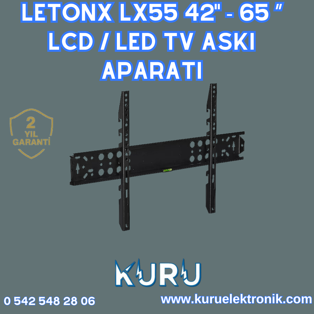 LETONX LX55 TV ASKI APARATI