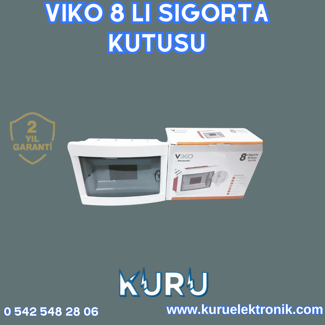 VİKO 8 Lİ SİGORTA KUTUSU