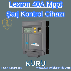 LEXRON 40A MPPT ŞARJ KONTROL CİHAZI